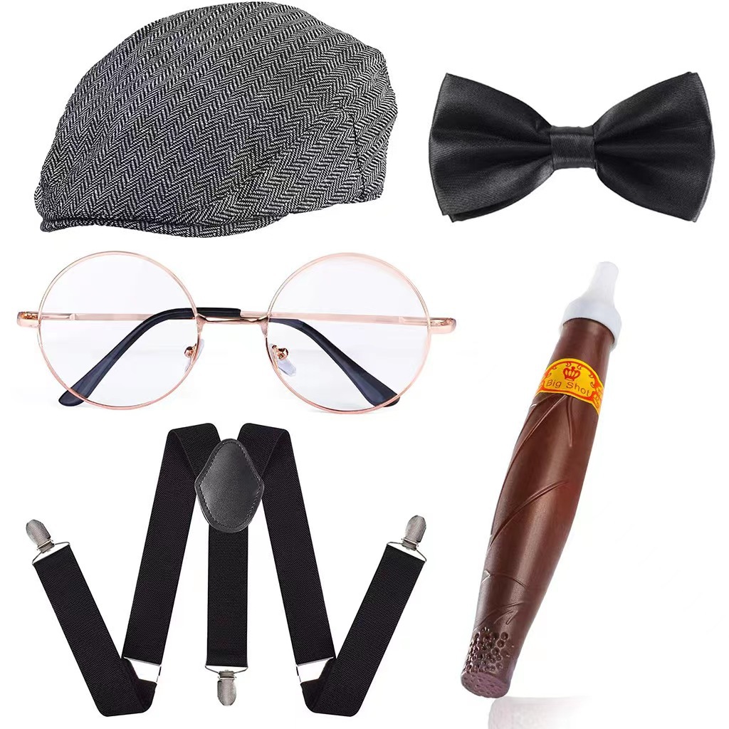 Men'S Accessories In The 1920S - Cosplay Tatil Partisi Yaşlı Adam Kostümü