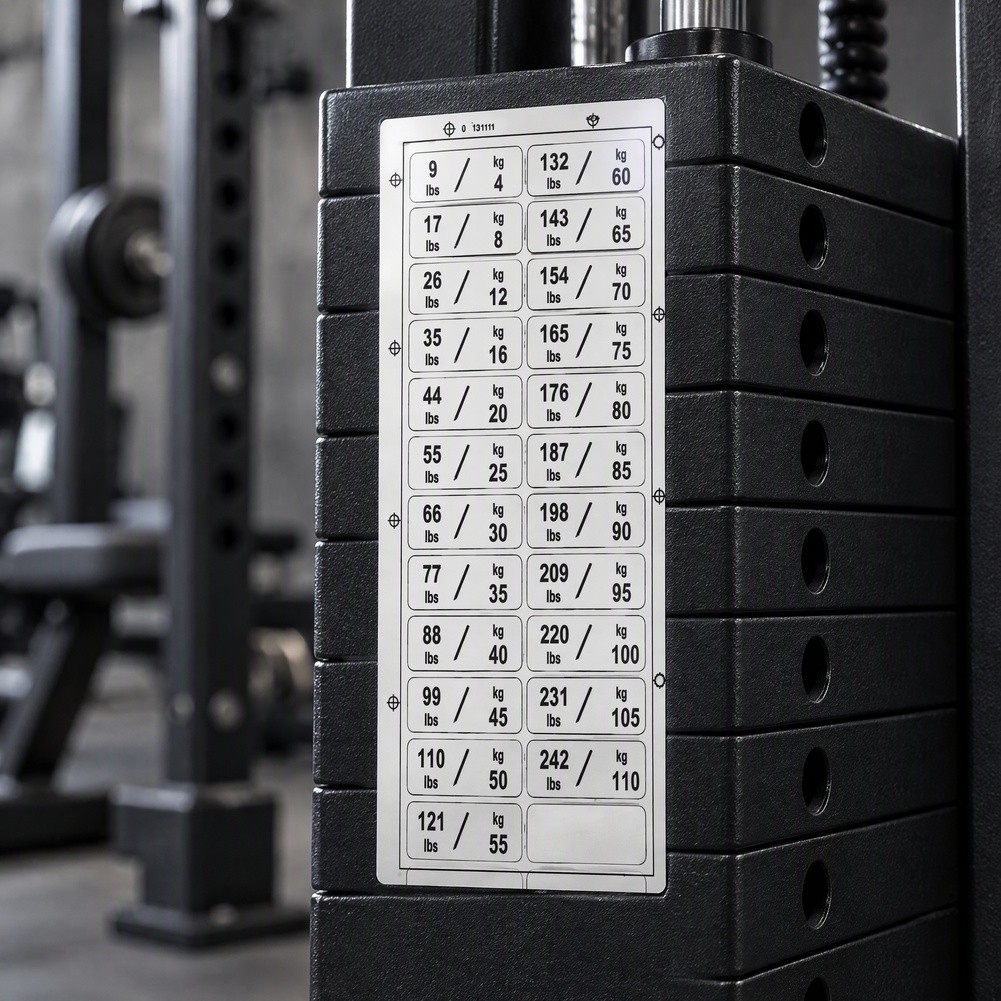 Men'S Accessories Types - 2 adet Fitness Ekipmanı Ağırlık Etiketi,