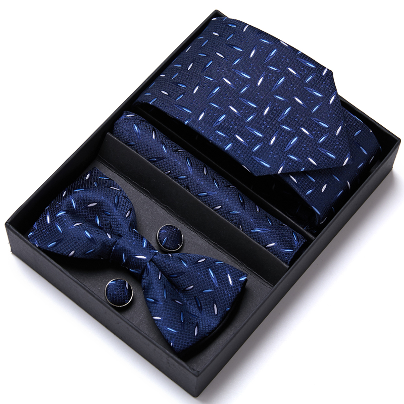 Erkekler için kravat resmi elb - Neck Tie Set Box incelemesi ve fiyatı